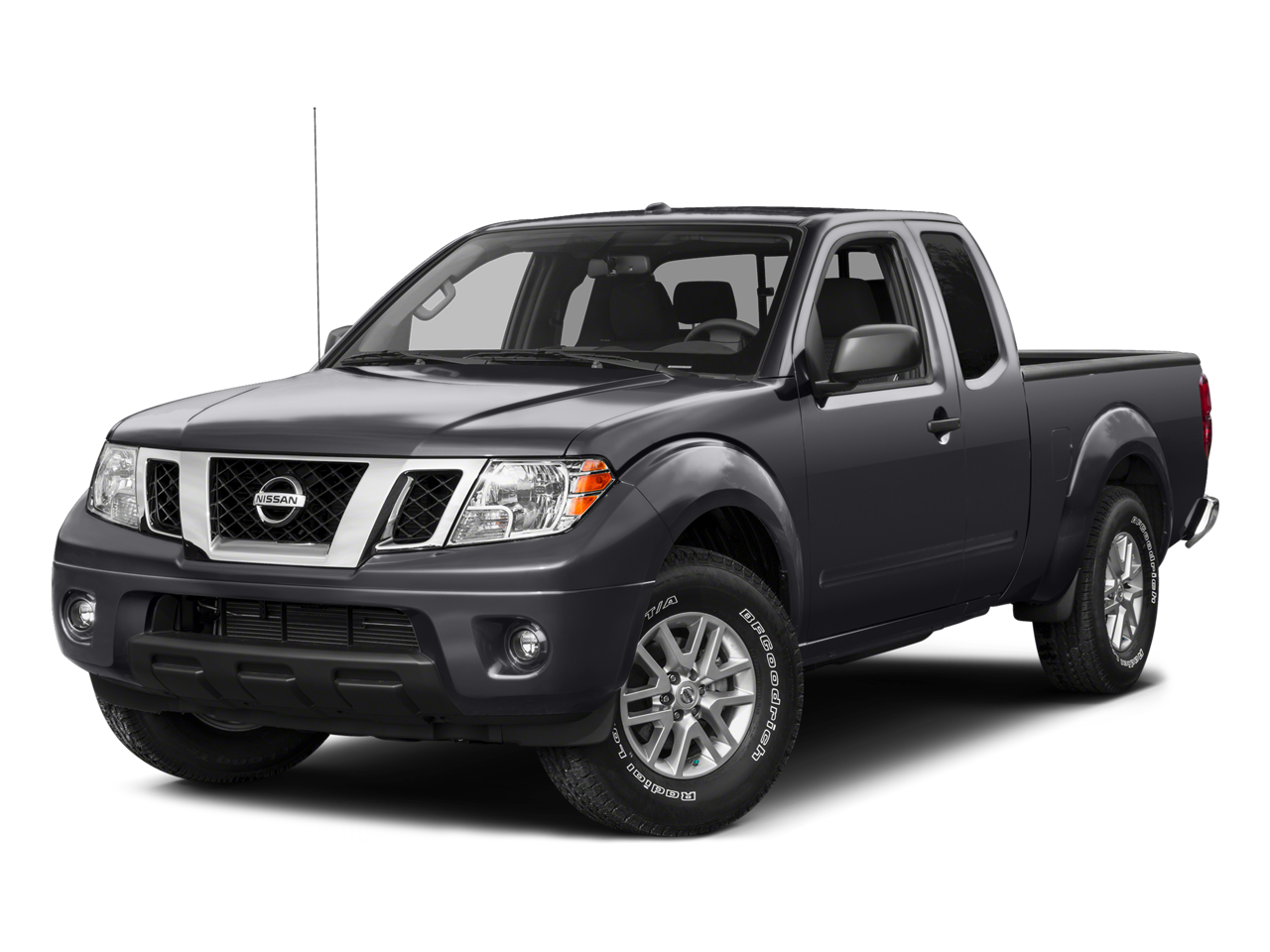 2015 Nissan Frontier PRO-4X in Night Armor — front three-quarter view