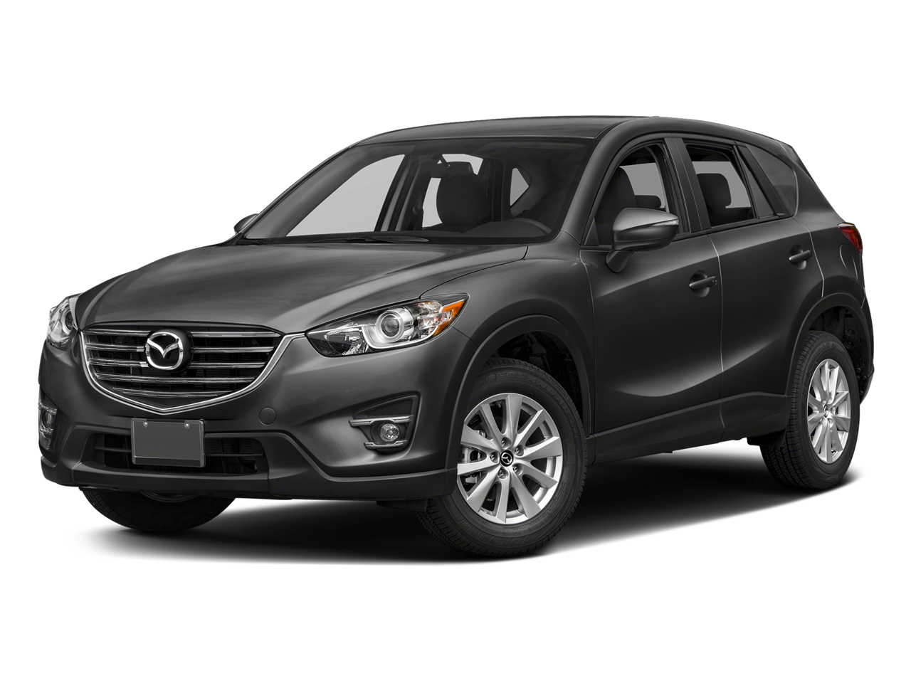 2016 Mazda Mazda CX-5 Touring in Meteor Gray Mica — front three-quarter view