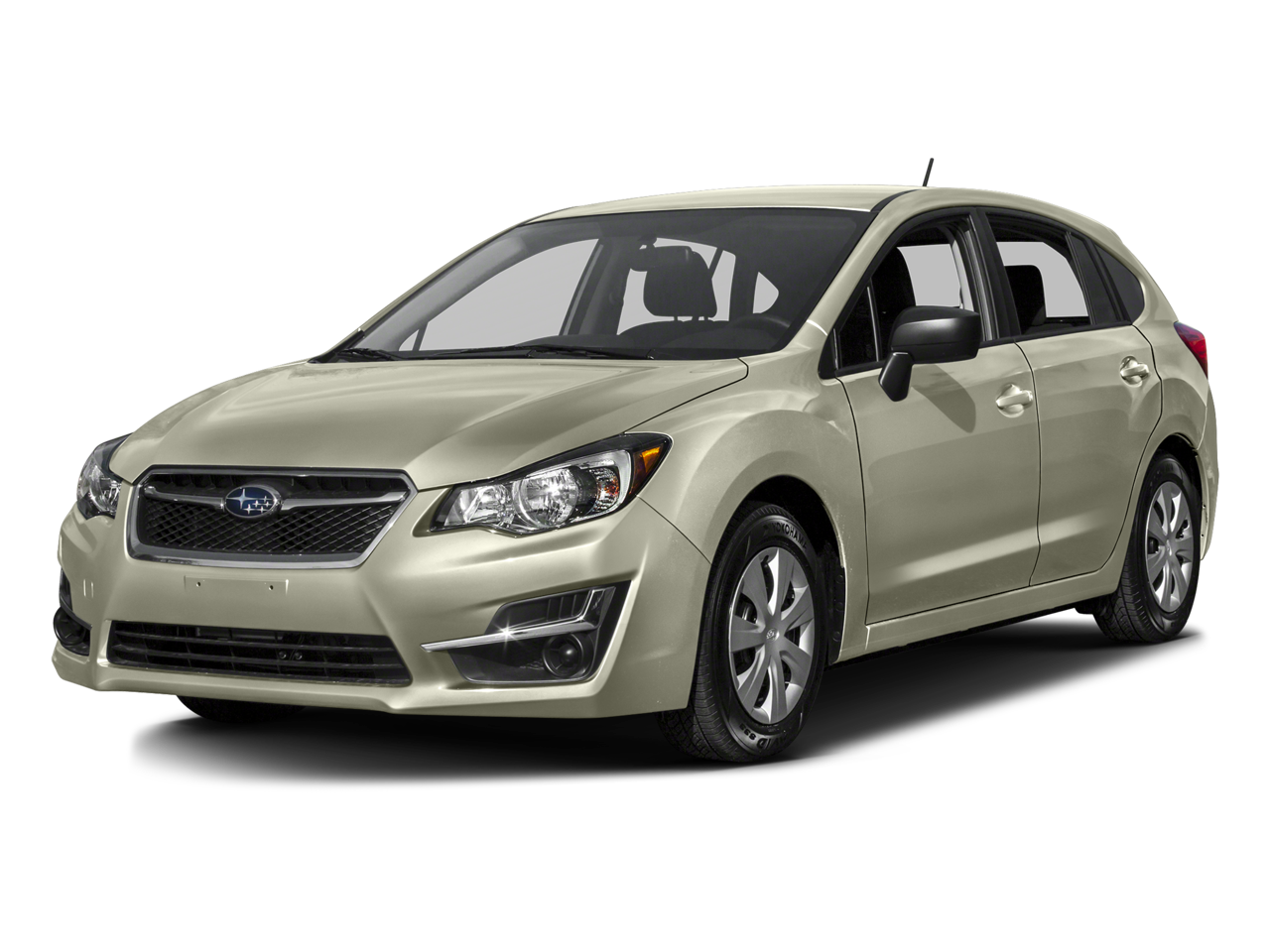 2016 Subaru Impreza 2.0i in Crystal White Pearl — front three-quarter view