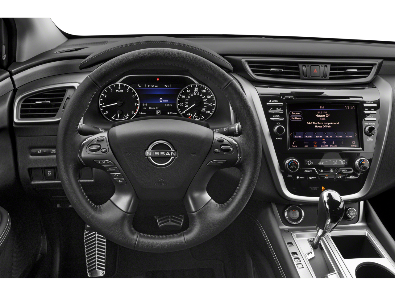 2023 Nissan Murano — interior view