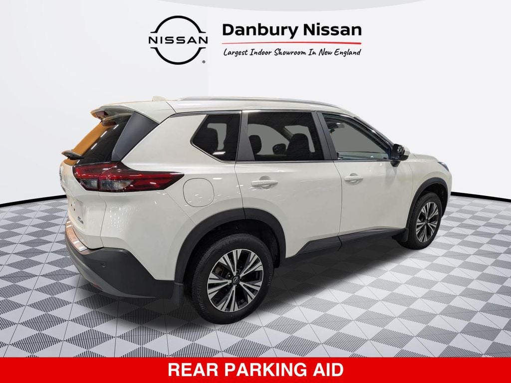 2023 Nissan Rogue — rear three-quarter view