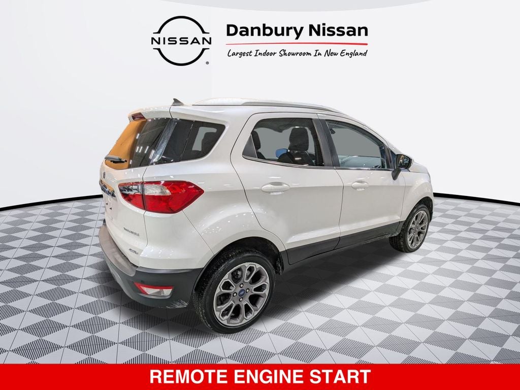 2022 Ford EcoSport — rear three-quarter view